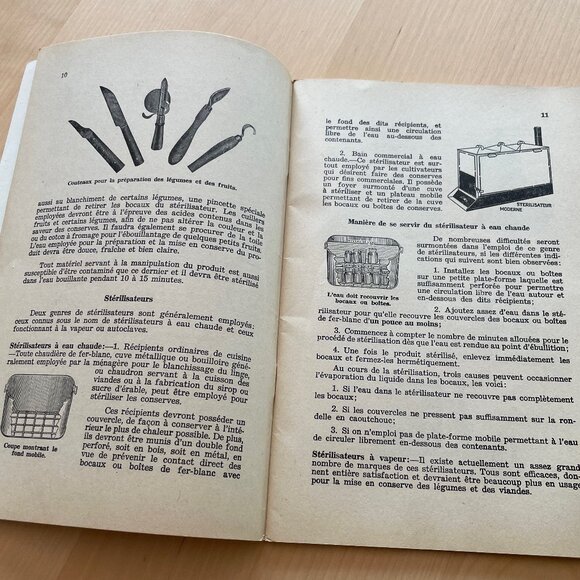 Brochures antiques - Les conserves et Livre culinaire de levain Royal - Picture 4 of 16